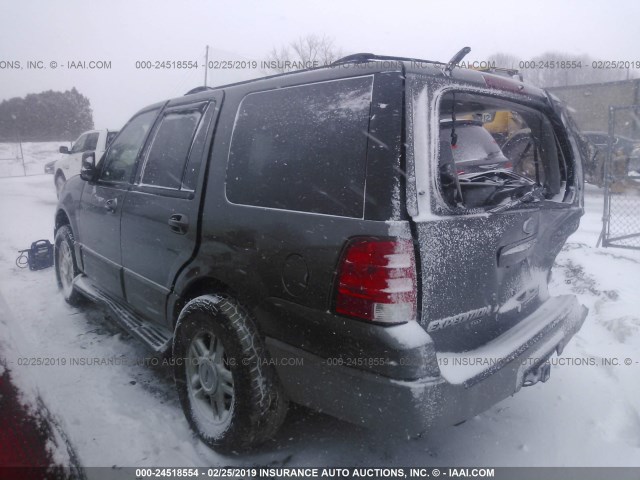 1FMFU16L73LC16609 - 2003 FORD EXPEDITION XLT GRAY photo 3