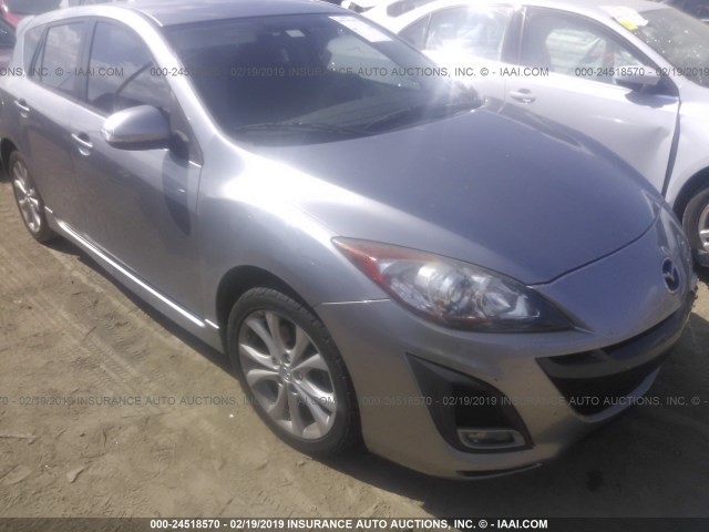 JM1BL1H59A1210193 - 2010 MAZDA 3 S SILVER photo 1