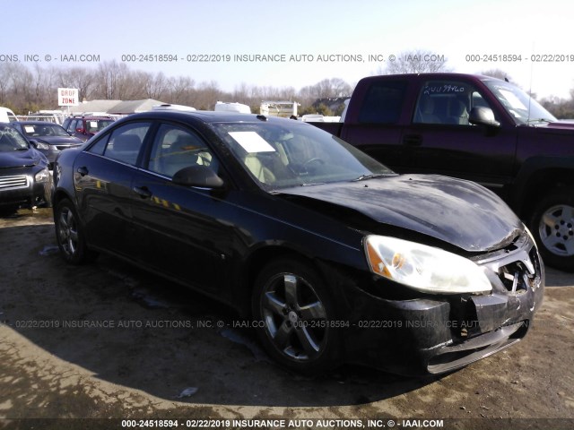 1G2ZH57N674114235 - 2007 PONTIAC G6 GT BLACK photo 1