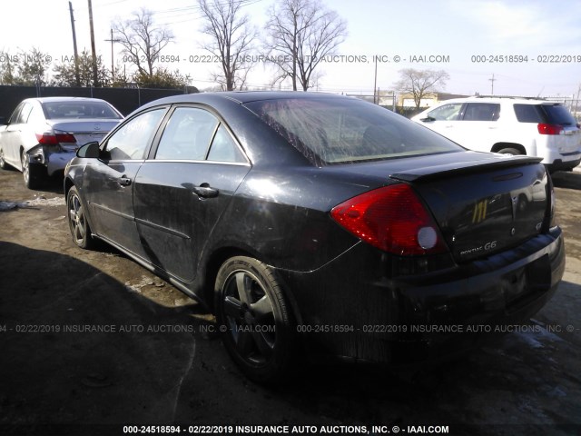 1G2ZH57N674114235 - 2007 PONTIAC G6 GT BLACK photo 3