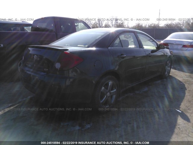 1G2ZH57N674114235 - 2007 PONTIAC G6 GT BLACK photo 4