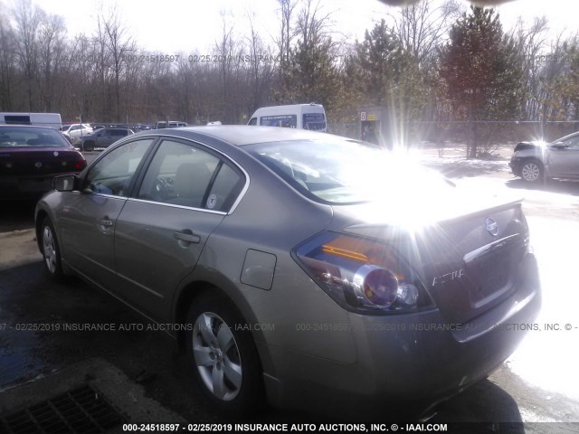 1N4AL21E38N482078 - 2008 NISSAN ALTIMA 2.5/2.5S GRAY photo 3