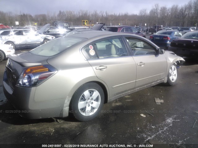 1N4AL21E38N482078 - 2008 NISSAN ALTIMA 2.5/2.5S GRAY photo 4