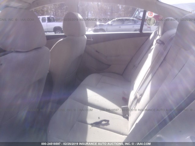 1N4AL21E38N482078 - 2008 NISSAN ALTIMA 2.5/2.5S GRAY photo 8