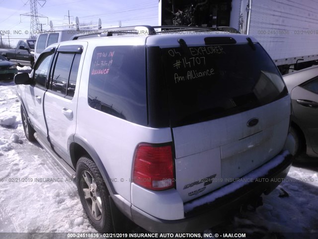 1FMZU73K84ZA95812 - 2004 FORD EXPLORER XLT/XLT SPORT/NBX WHITE photo 3