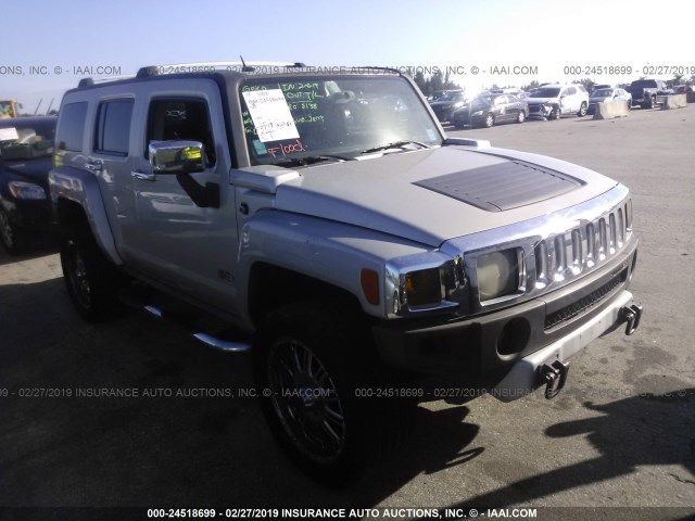 5GTEN13E088110248 - 2008 HUMMER H3 TAN photo 1