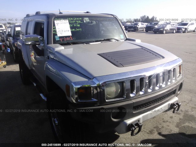 5GTEN13E088110248 - 2008 HUMMER H3 TAN photo 6