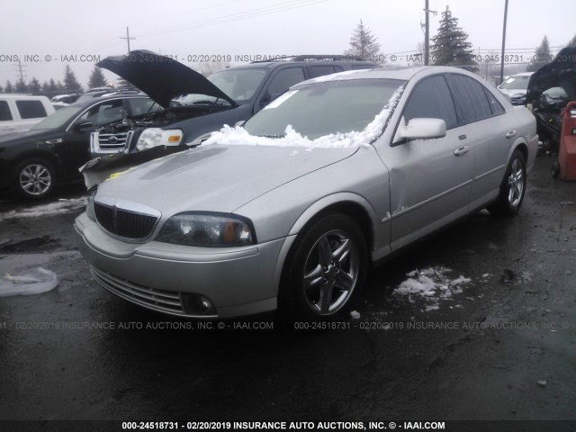 1LNHM87A13Y691691 - 2003 LINCOLN LS ვერცხლისფერი ფოტო 2