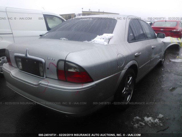 1LNHM87A13Y691691 - 2003 LINCOLN LS ვერცხლისფერი ფოტო 4