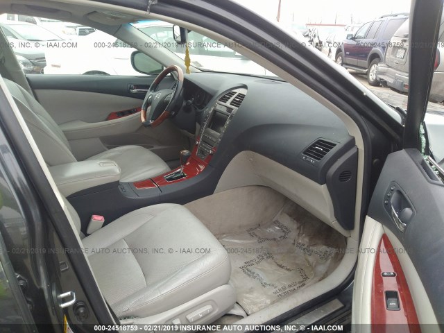 JTHBJ46G672024611 - 2007 LEXUS ES 350 灰色 照片 5