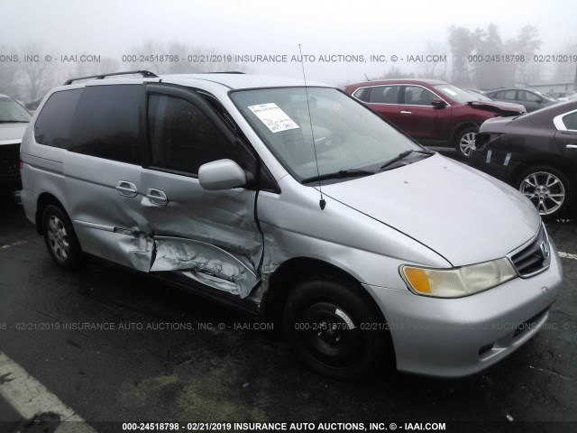 5FNRL18674B015874 - 2004 HONDA ODYSSEY EX SILVER photo 1