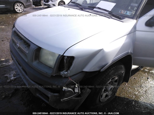 5N1ED28Y3YC561671 - 2000 NISSAN XTERRA XE/SE SILVER photo 6