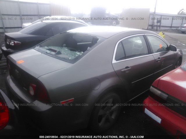 1G1ZC5EU5BF289344 - 2011 CHEVROLET MALIBU 1LT 棕色 照片 4