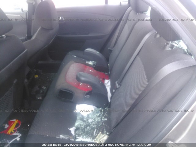 1G1ZC5EU5BF289344 - 2011 CHEVROLET MALIBU 1LT 棕色 照片 8