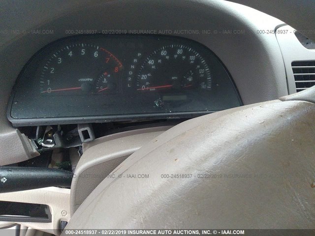 4T1BE32K14U892103 - 2004 TOYOTA CAMRY LE/XLE/SE GOLD photo 7