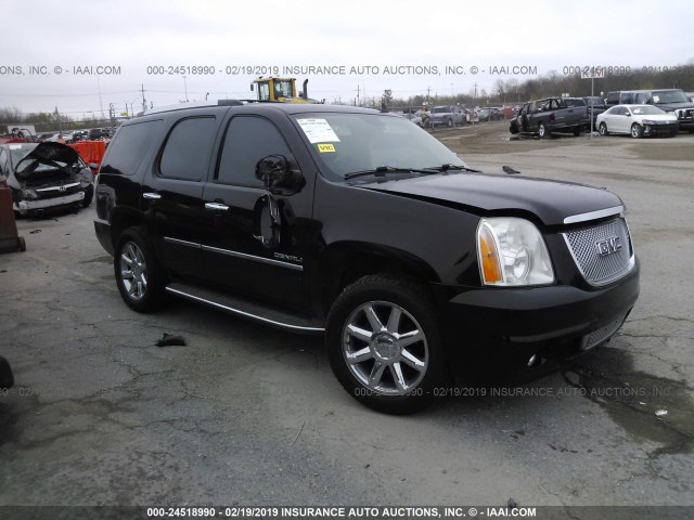 1GKS1EEF5BR337685 - 2011 GMC YUKON DENALI BLACK photo 1