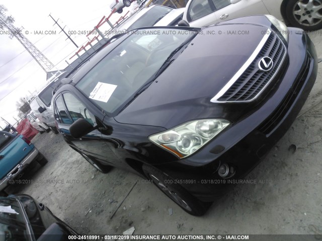 JTJHW31UX72036083 - 2007 LEXUS RX 400H BLACK photo 1