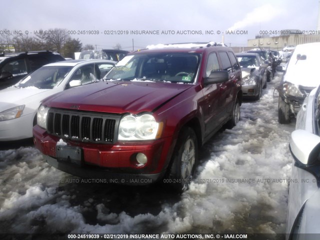 1J4GR48K36C331125 - 2006 JEEP GRAND CHEROKEE LAREDO/COLUMBIA/FREEDOM 红色 照片 2