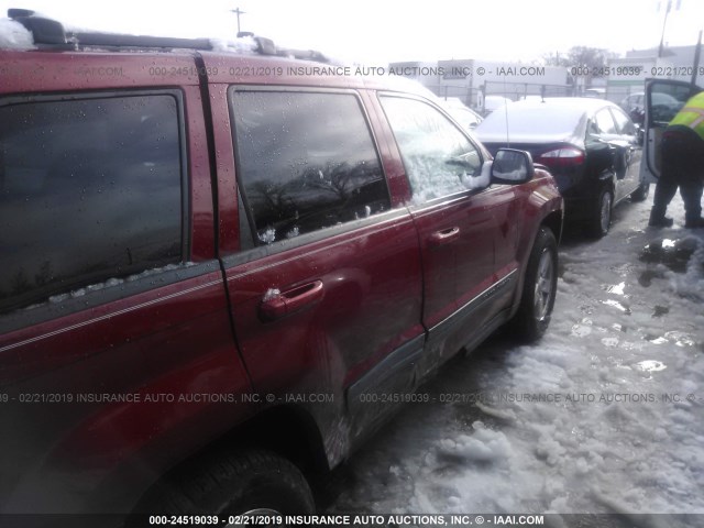1J4GR48K36C331125 - 2006 JEEP GRAND CHEROKEE LAREDO/COLUMBIA/FREEDOM 红色 照片 6