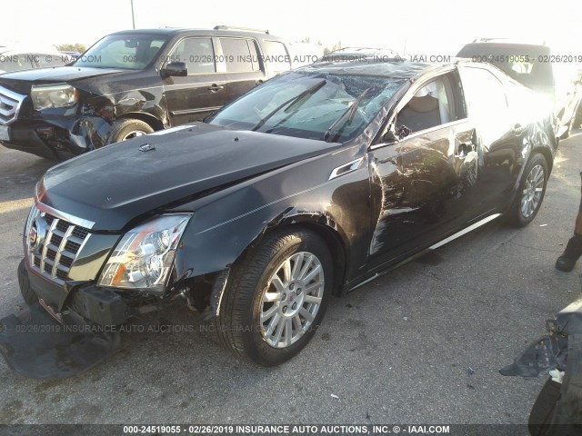 1G6DE5E53C0130897 - 2012 CADILLAC CTS LUXURY COLLECTION BLACK photo 2