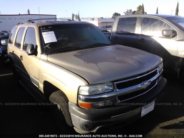 1GNEK13T51J180252 - 2001 CHEVROLET TAHOE K1500 BROWN photo 1