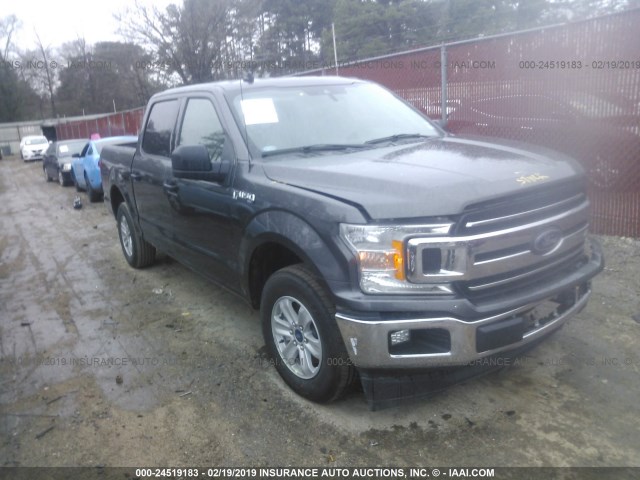 1FTEW1C54KKC38121 - 2019 FORD F150 Heritage XLT GRAY photo 1