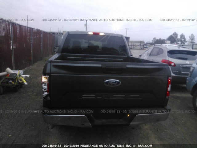1FTEW1C54KKC38121 - 2019 FORD F150 Heritage XLT GRAY photo 8