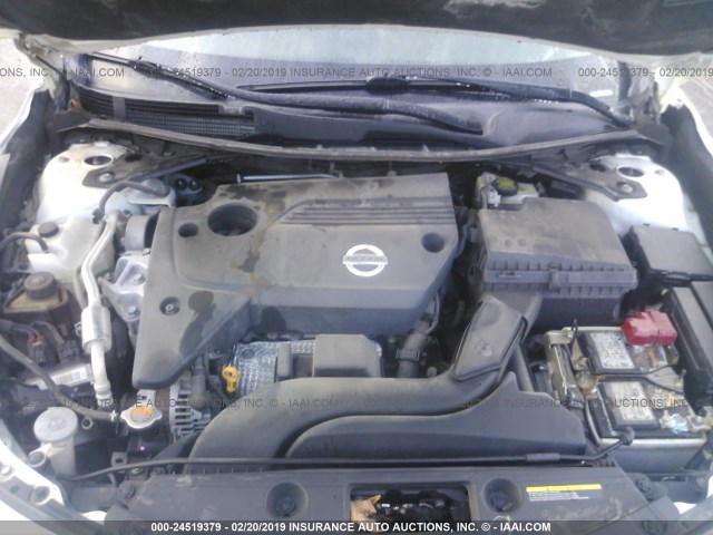 1N4AL3AP7EN208708 - 2014 NISSAN ALTIMA 2.5/S/SV/SL WHITE photo 10
