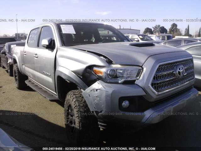 3TMDZ5BN9HM024366 - 2017 TOYOTA TACOMA DBL CAB/SR5/TRD SPORT/OR SILVER photo 1