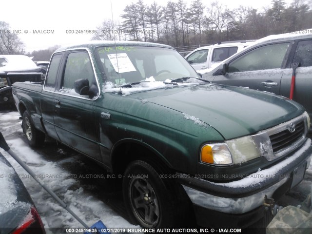 4F4YR16C8XTM25823 - 1999 MAZDA B2500 CAB PLUS GREEN photo 1