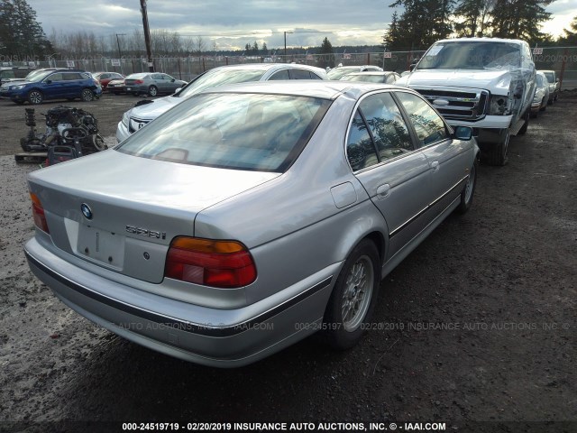 WBADM6344YGU16611 - 2000 BMW 528 I AUTOMATIC SILVER photo 4