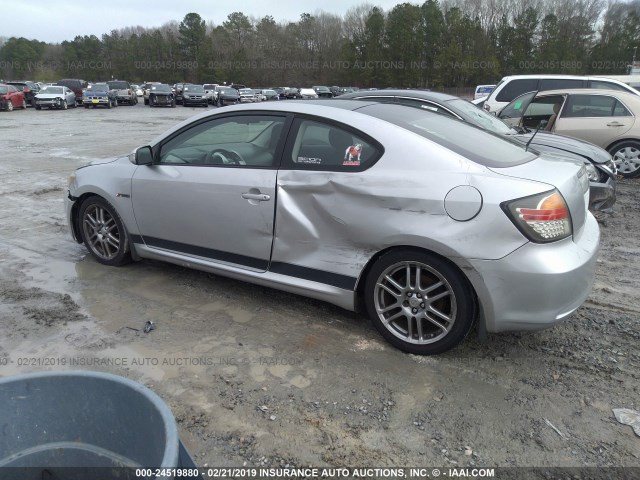 JTKDE167890280933 - 2009 TOYOTA SCION TC SILVER photo 3