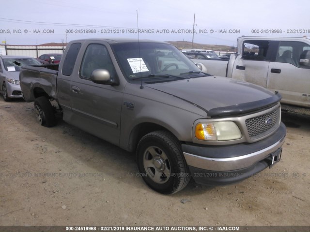 1FTRX17L12KC94024 - 2002 FORD F150 TAN photo 1