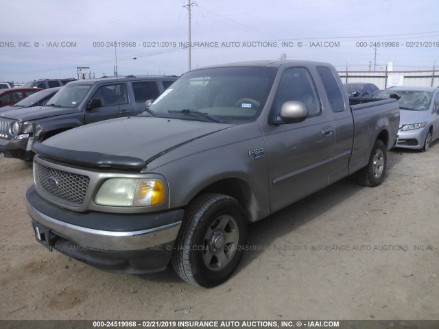 1FTRX17L12KC94024 - 2002 FORD F150 TAN photo 2