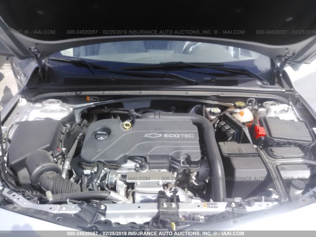 1G1ZB5ST0HF122901 - 2017 CHEVROLET MALIBU LS SILVER photo 10