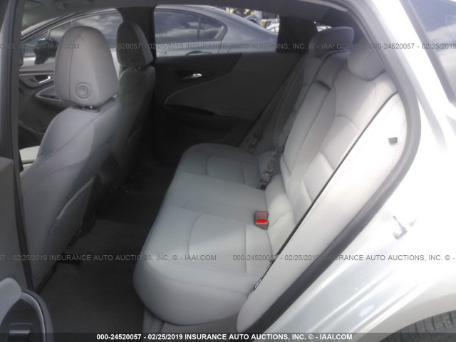1G1ZB5ST0HF122901 - 2017 CHEVROLET MALIBU LS SILVER photo 8