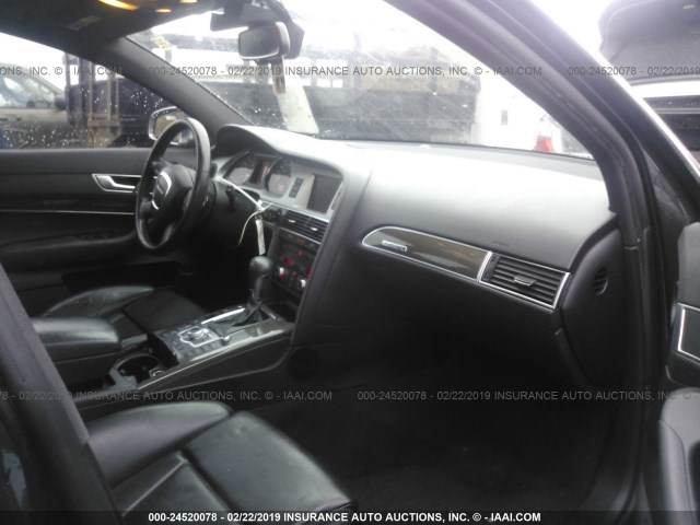 WAUDN94F18N113151 - 2008 AUDI S6 QUATTRO BLACK photo 5