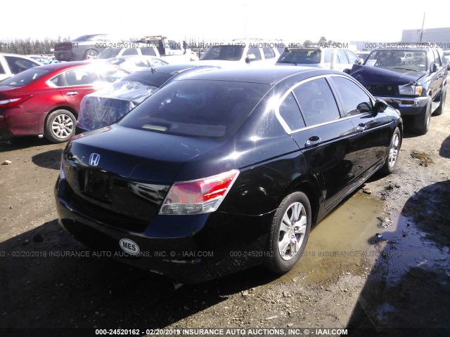 1HGCP26409A028842 - 2009 HONDA ACCORD LXP BLACK photo 4