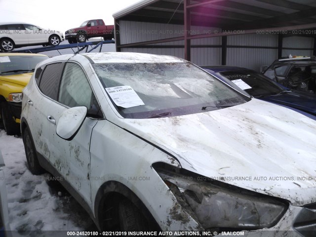 5XYZT3LB6GG321073 - 2016 HYUNDAI SANTA FE SPORT  WHITE photo 6