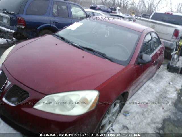 1G2ZG58N974135873 - 2007 PONTIAC G6 SE RED photo 2