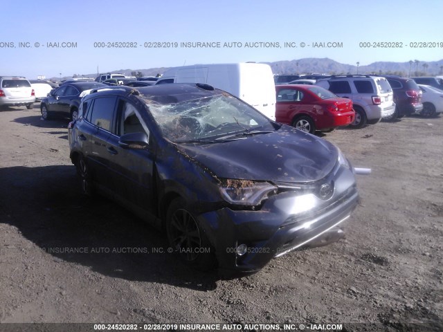 JTMWFREV3JJ163951 - 2018 TOYOTA RAV4 ADVENTURE/XLE 灰色 照片 1