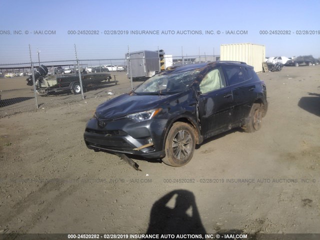 JTMWFREV3JJ163951 - 2018 TOYOTA RAV4 ADVENTURE/XLE 灰色 照片 2