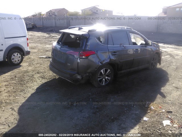 JTMWFREV3JJ163951 - 2018 TOYOTA RAV4 ADVENTURE/XLE 灰色 照片 4