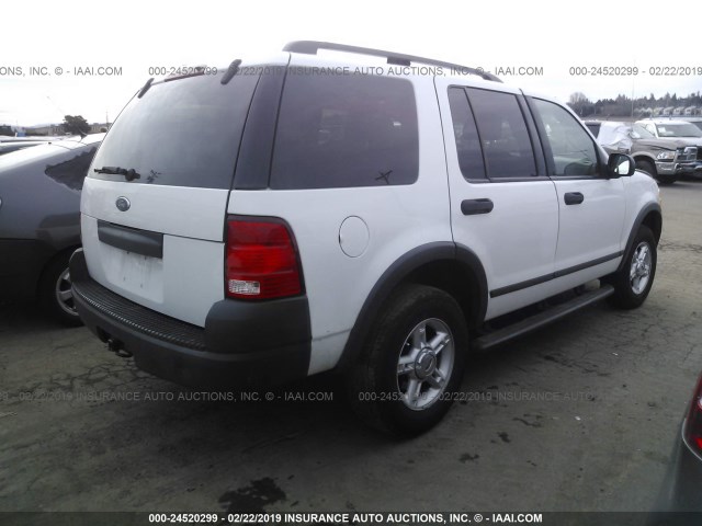 1FMZU62E84ZB04143 - 2004 FORD EXPLORER XLS/XLS SPORT 白色 照片 4