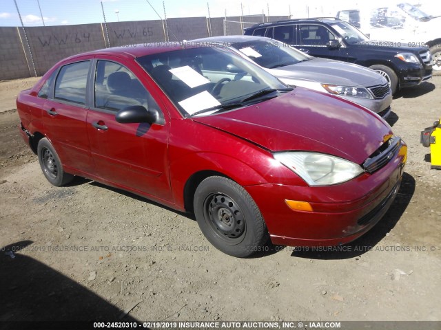 1FAFP38Z94W107910 - 2004 FORD FOCUS ZTS RED photo 1