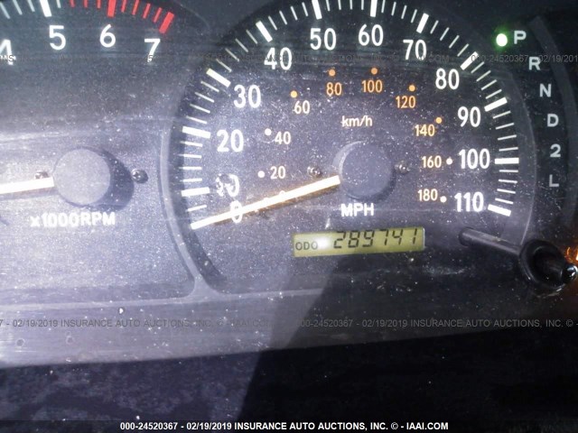 5TBRT34114S451016 - 2004 TOYOTA TUNDRA ACCESS CAB SR5 BLUE photo 7