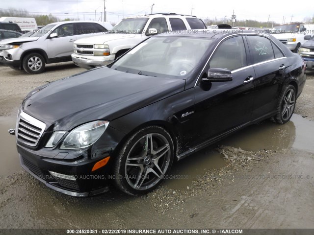 WDDHF7HB4BA270318 - 2011 MERCEDES-BENZ E 63 AMG BLACK photo 6