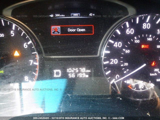 5N1AR2MM6DC667335 - 2013 NISSAN PATHFINDER S/SV/SL/PLATINUM GRAY photo 7