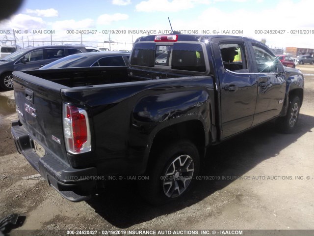 1GTG6CEN3H1188862 - 2017 GMC CANYON SLE BLACK photo 4