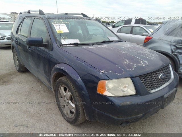 1FMZK06117GA06677 - 2007 FORD FREESTYLE LIMITED BLUE photo 1